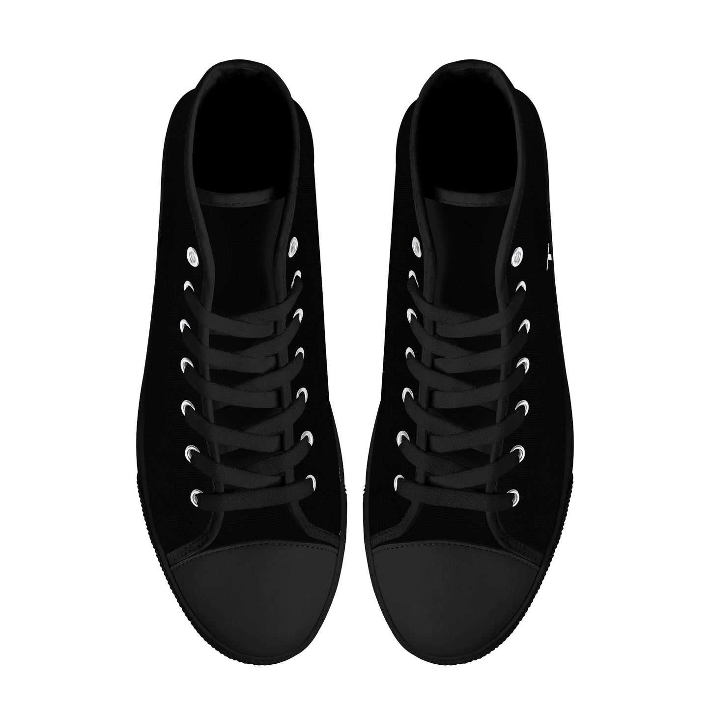 Mens High Top Canvas Shoes - Customized Tongue