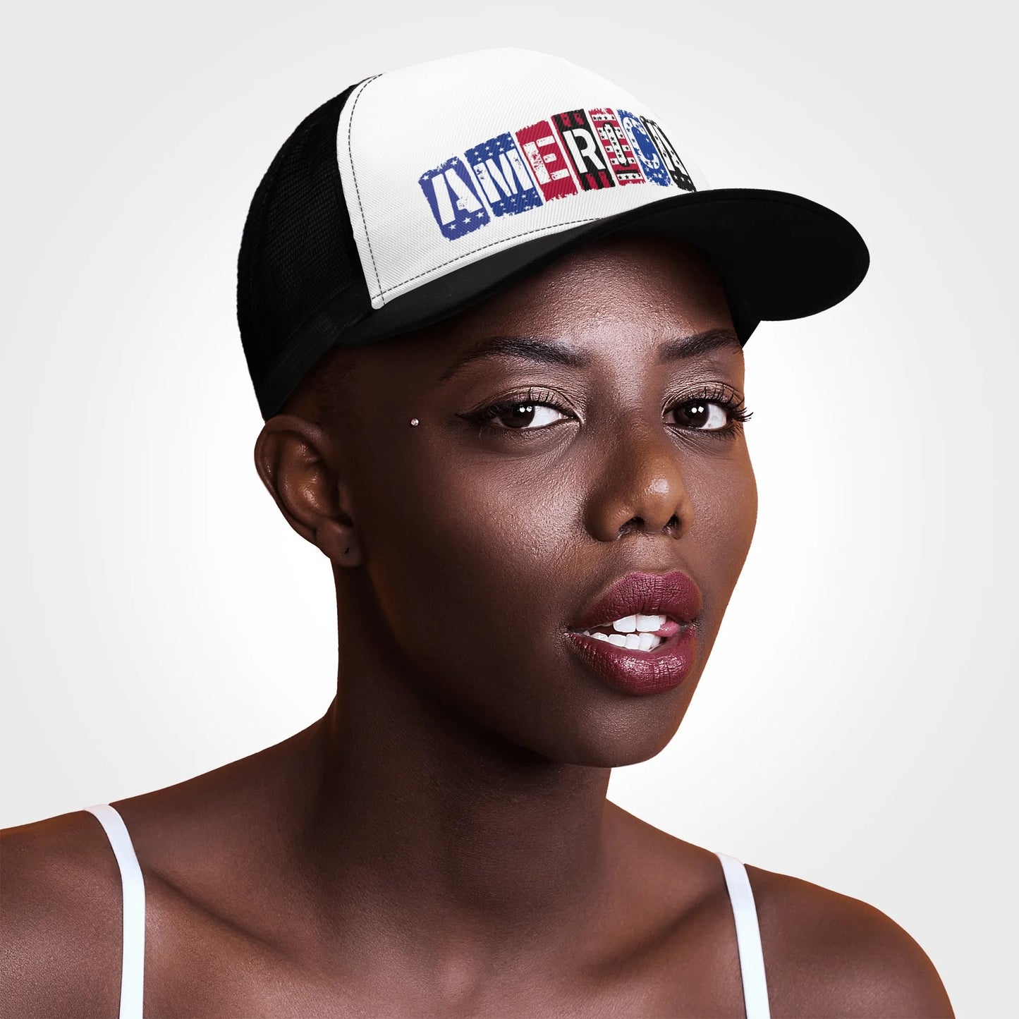 Front Printing Mesh Trucker Hats