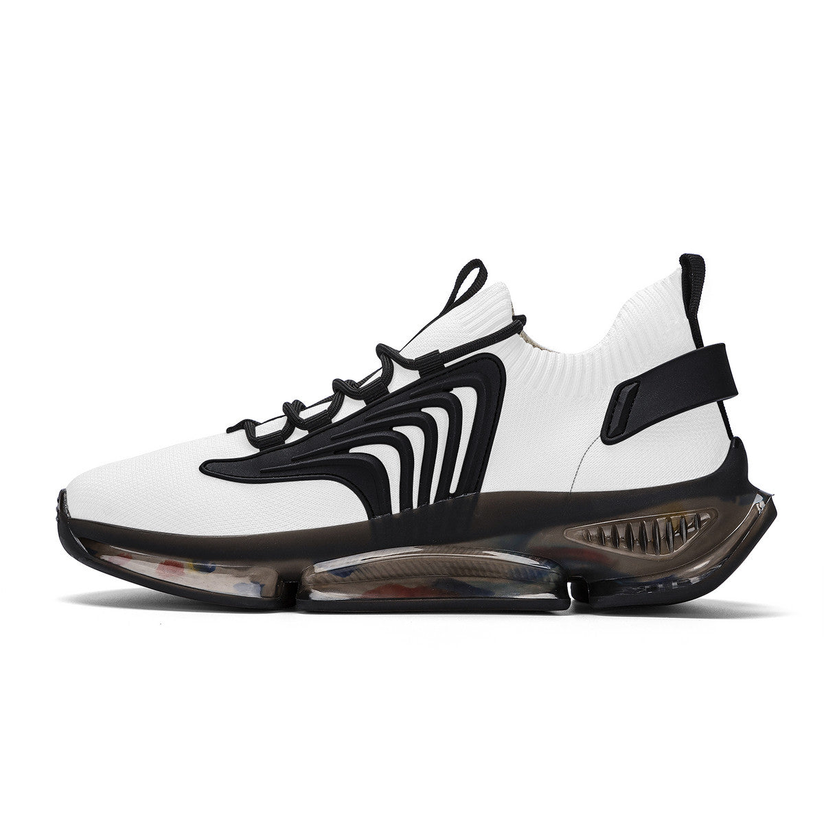 SF_S36 Air Max React Sneakers - Black