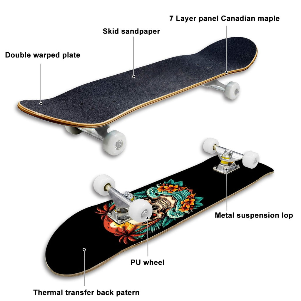 Complete Skateboard (Made in USA)