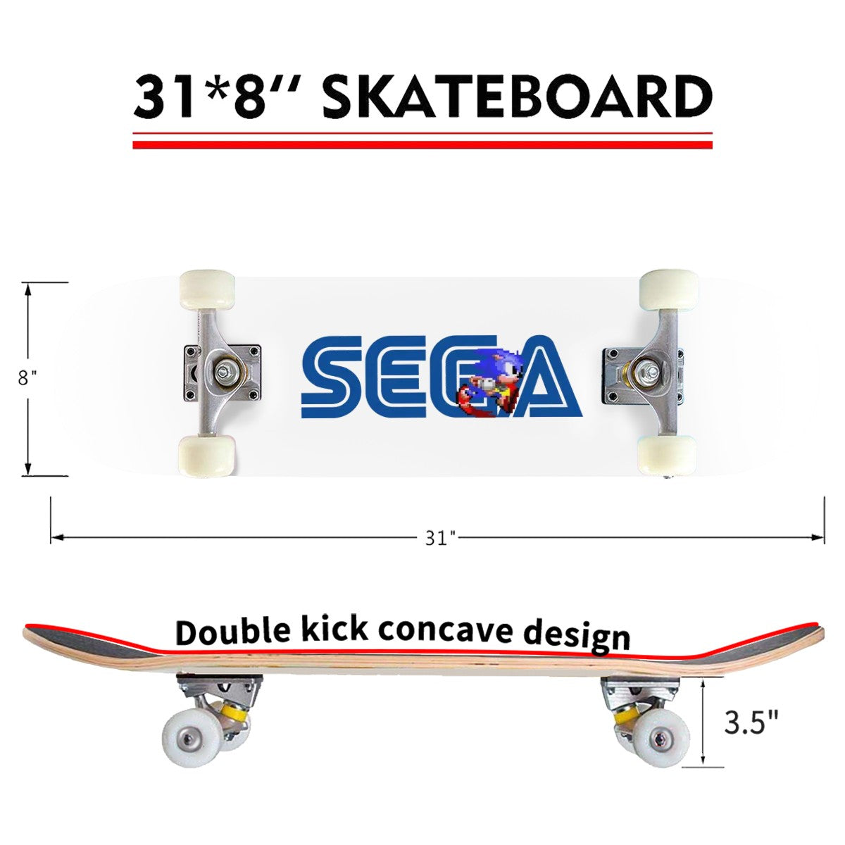 Complete Skateboard (Made in USA)
