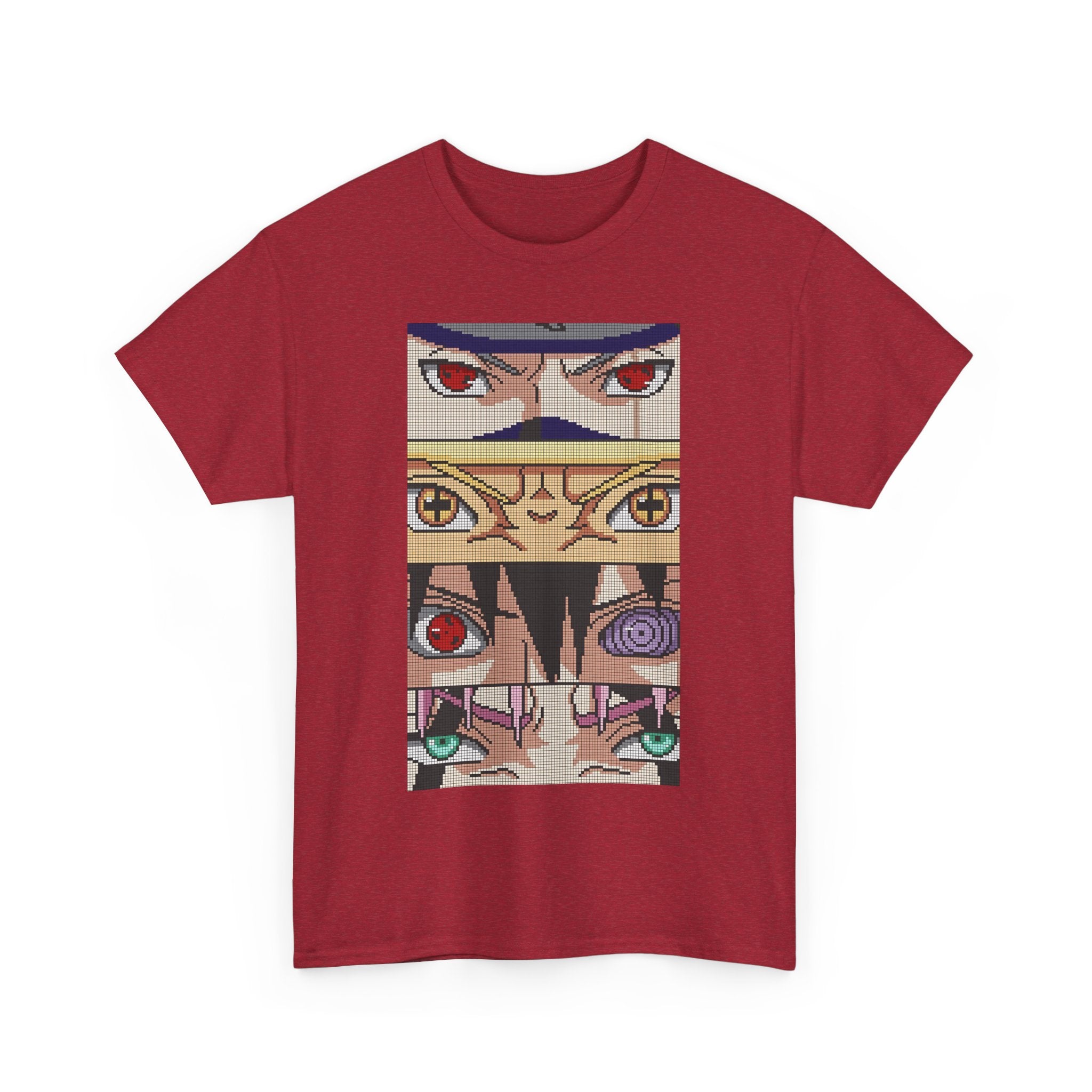 Anime-Inspired Unisex Heavy Cotton Tee - Unique Art Design