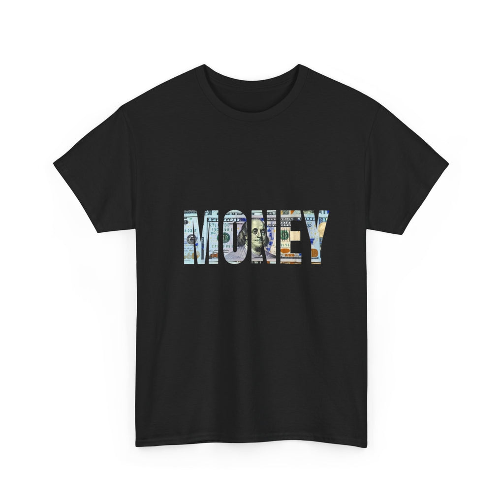 Money Graphic Unisex Heavy Cotton Tee - Trendy Casual T-Shirt for Fashion Lovers