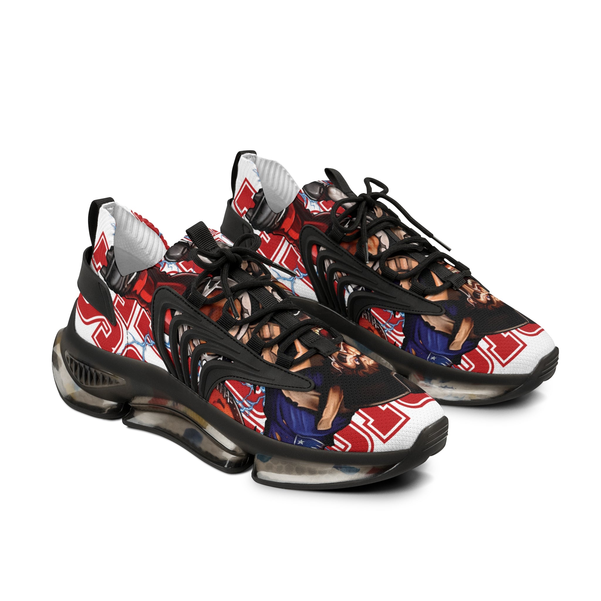 Patriots Men's Mesh Sneakers