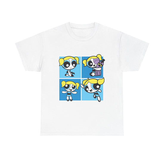 Playful Powerpuff Girls Unisex Heavy Cotton Tee
