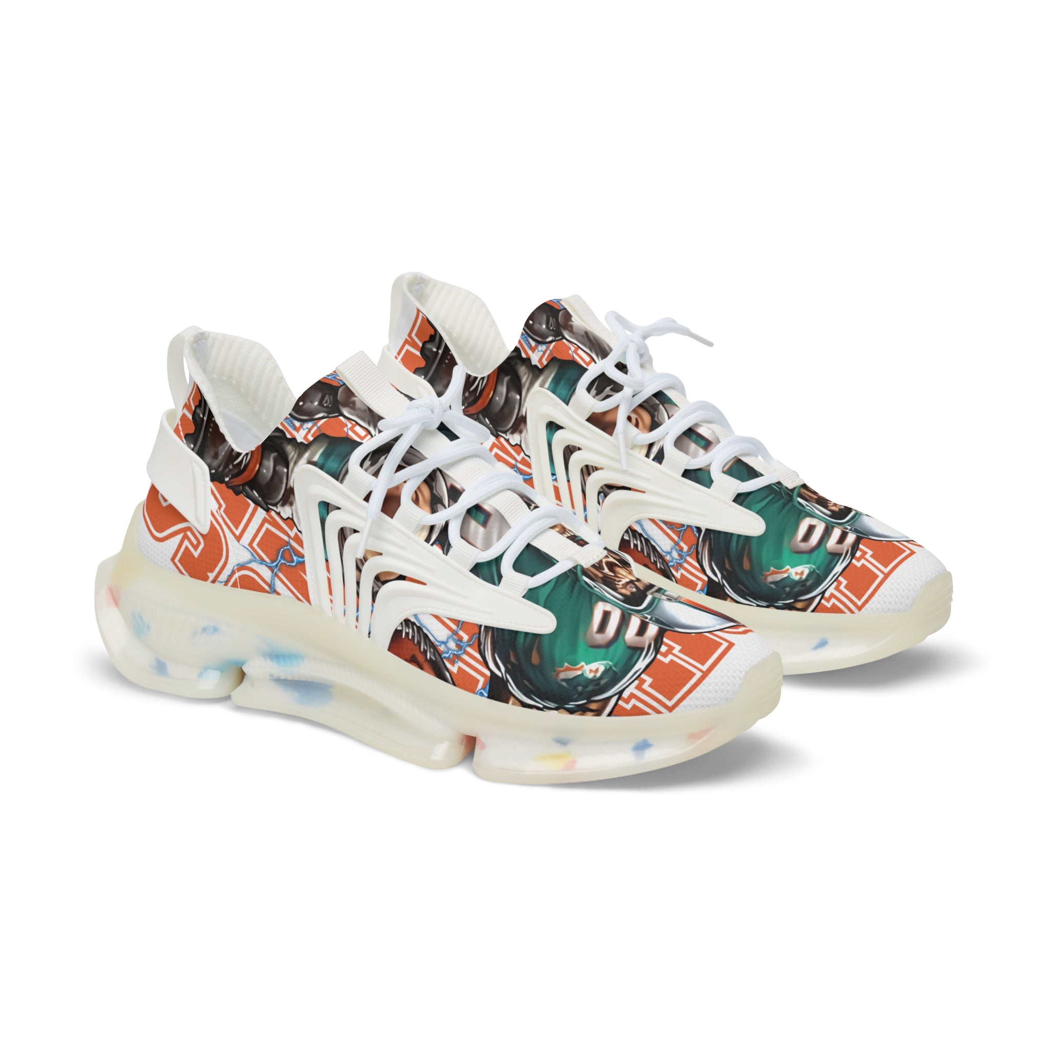Dolphins Men's Mesh Sneakers