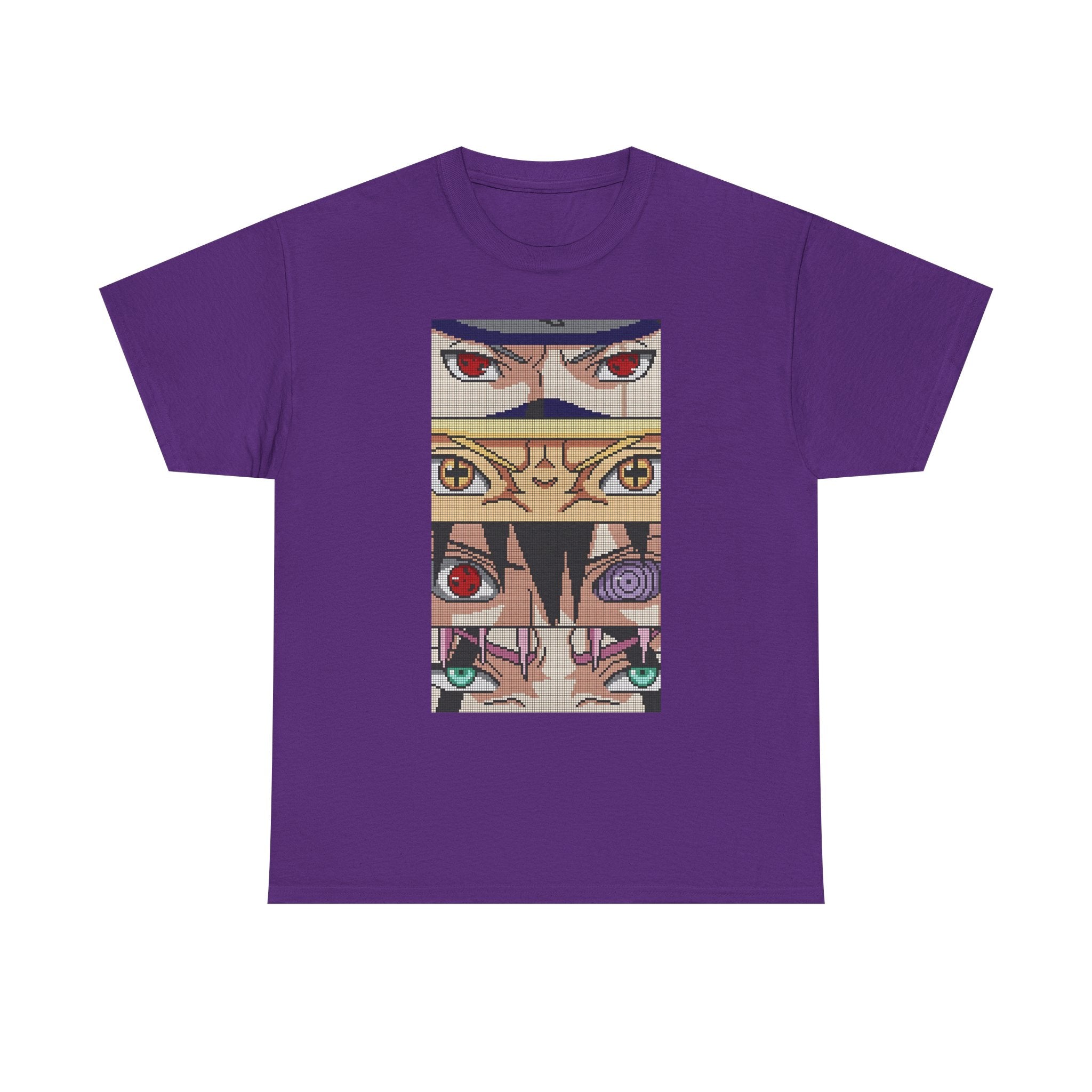 Anime-Inspired Unisex Heavy Cotton Tee - Unique Art Design