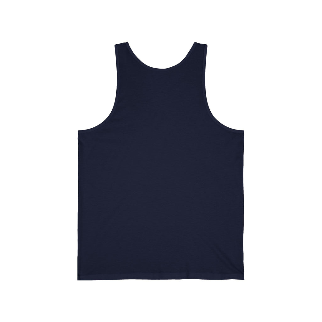 Personalized Unisex Jersey Tank - Custom Text Design for Summer Vibes