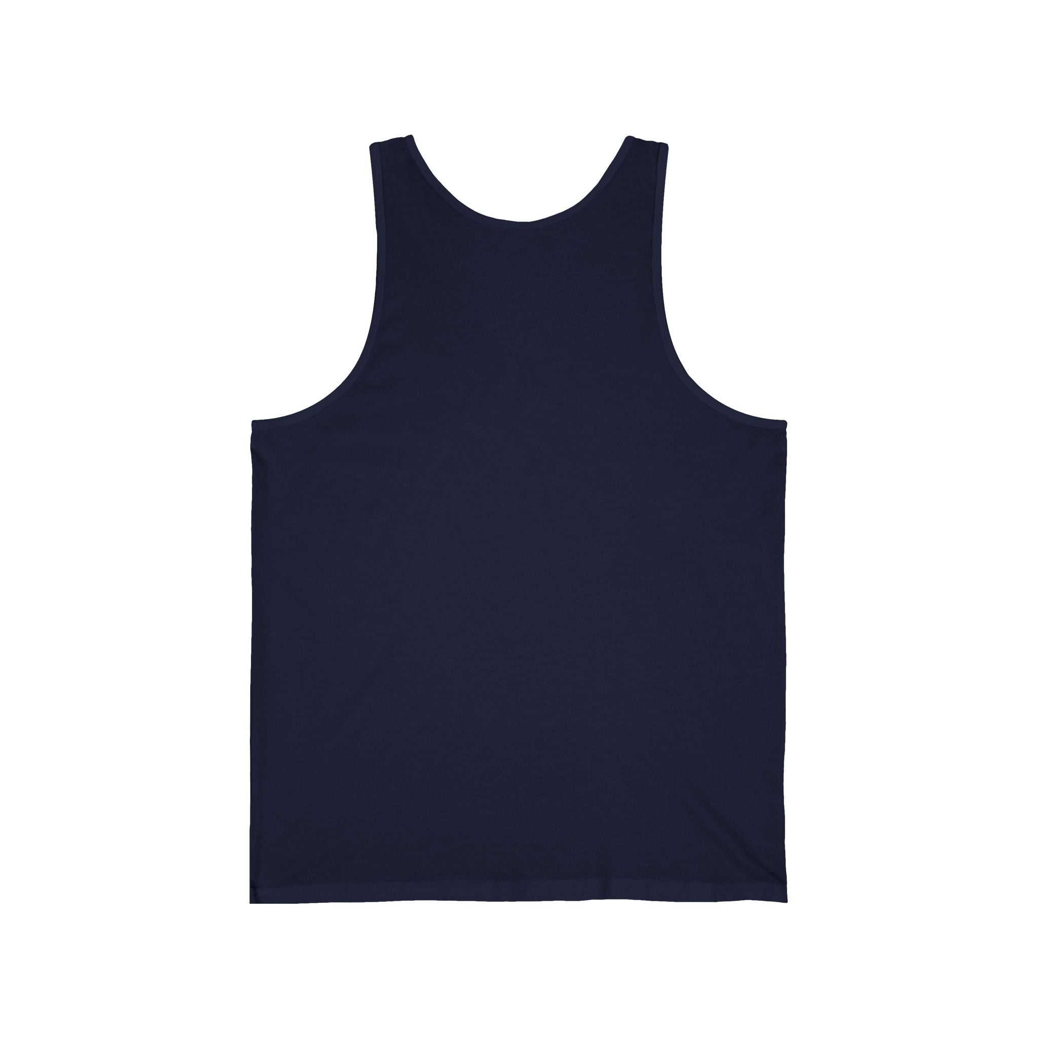 Personalized Unisex Jersey Tank - Custom Text Design for Summer Vibes