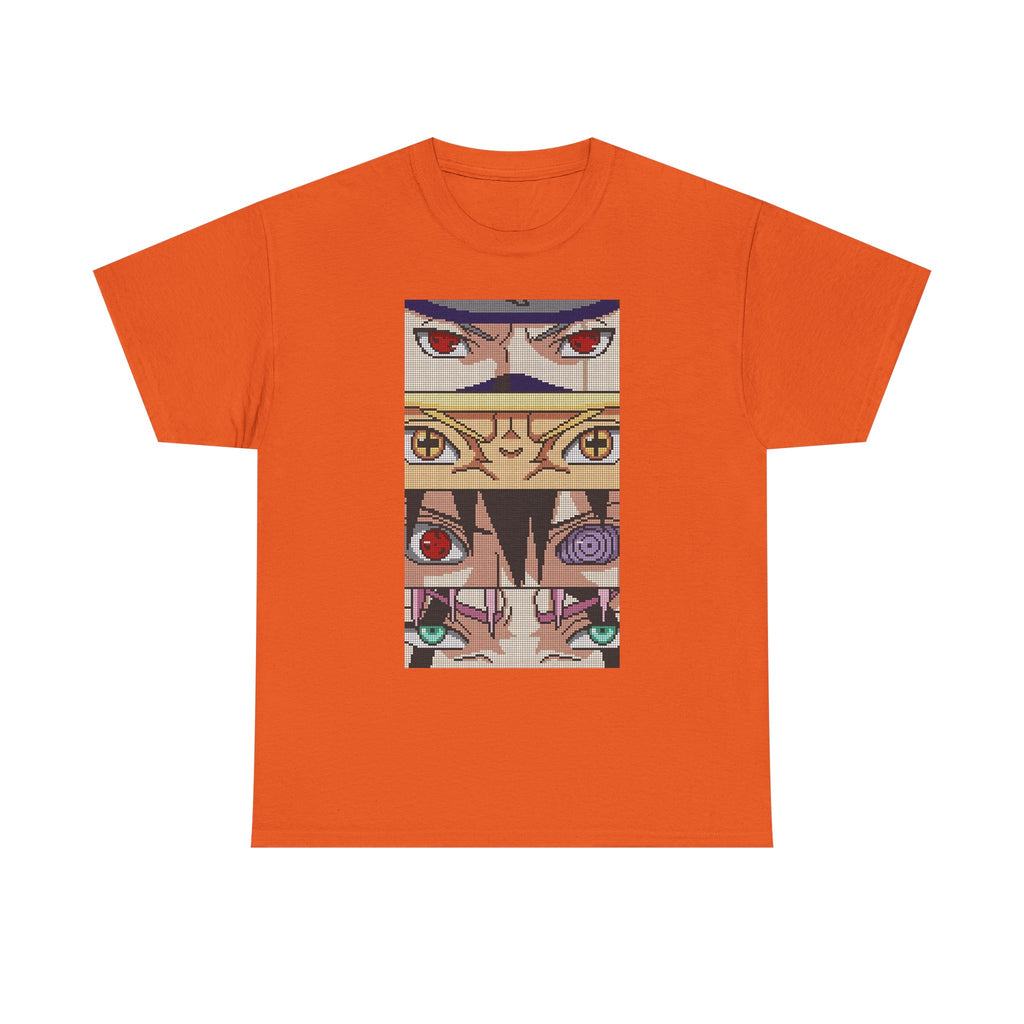 Anime-Inspired Unisex Heavy Cotton Tee - Unique Art Design