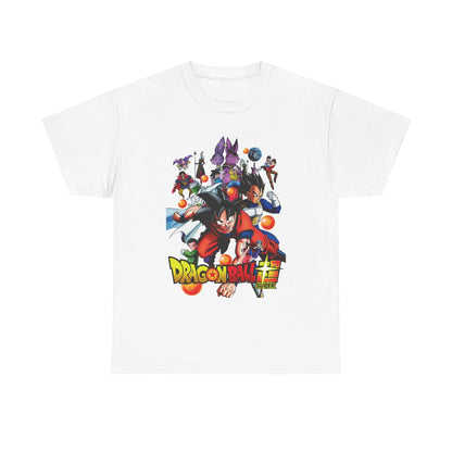 Dragon Ball Super Unisex Heavy Cotton Tee - Iconic Anime T-Shirt