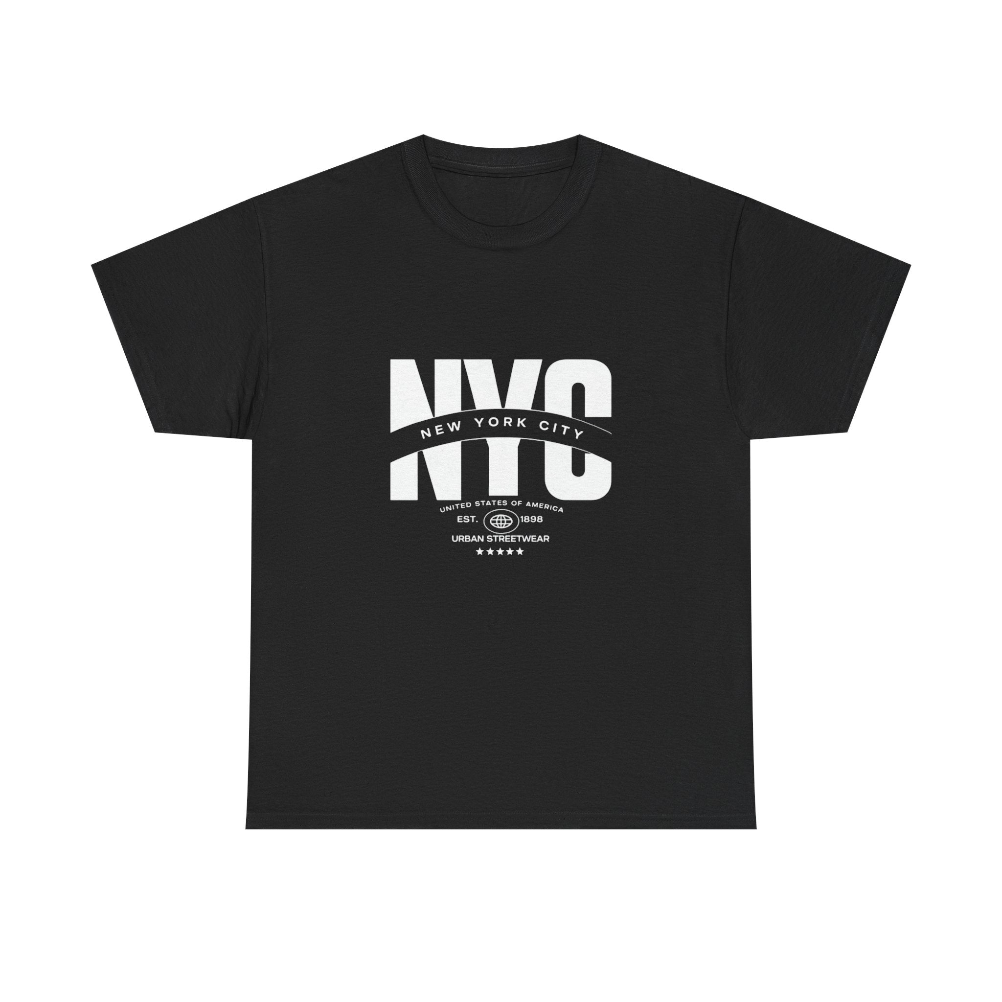 NYC Unisex Heavy Cotton Tee - Urban Streetwear Style