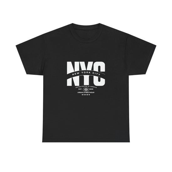NYC Unisex Heavy Cotton Tee - Urban Streetwear Style