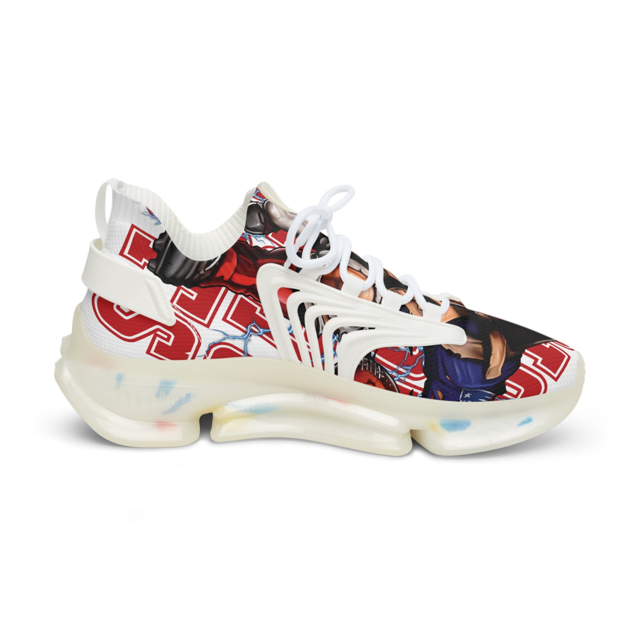 Patriots Men's Mesh Sneakers