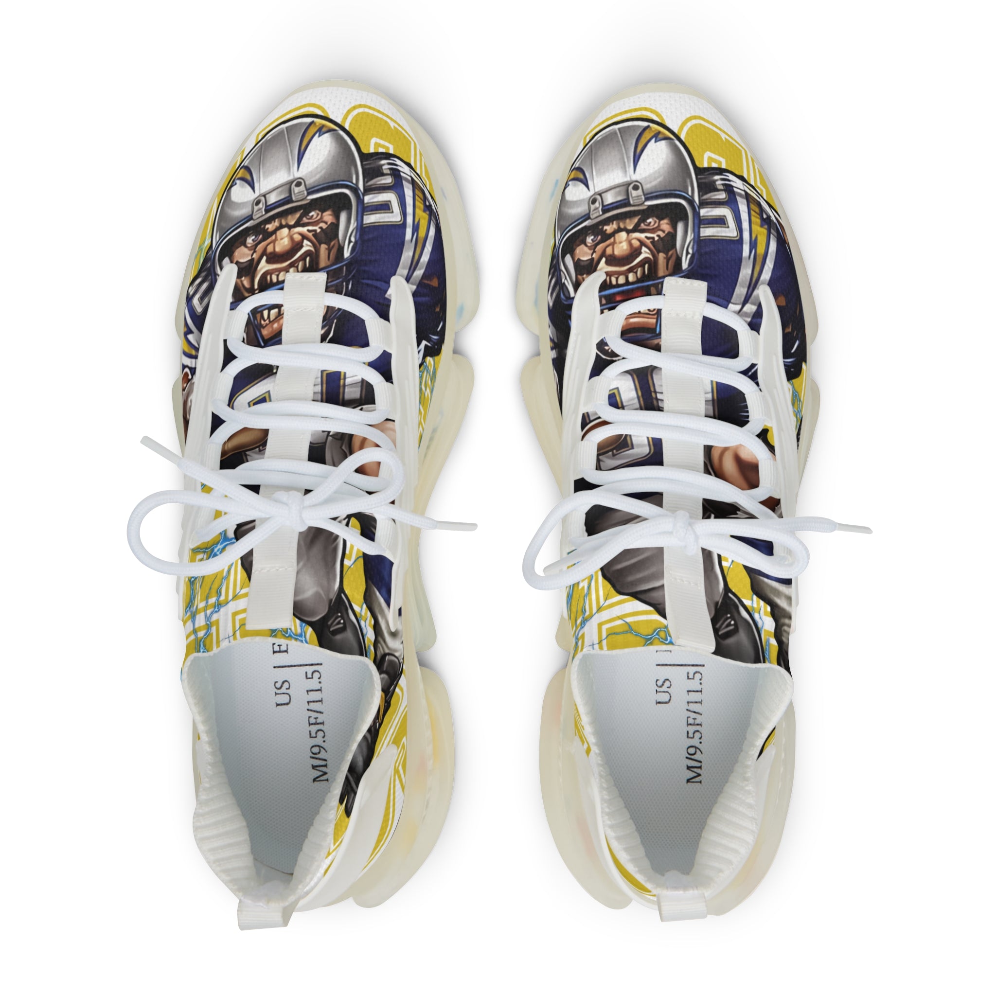 Chargers Men's Mesh Sneakers