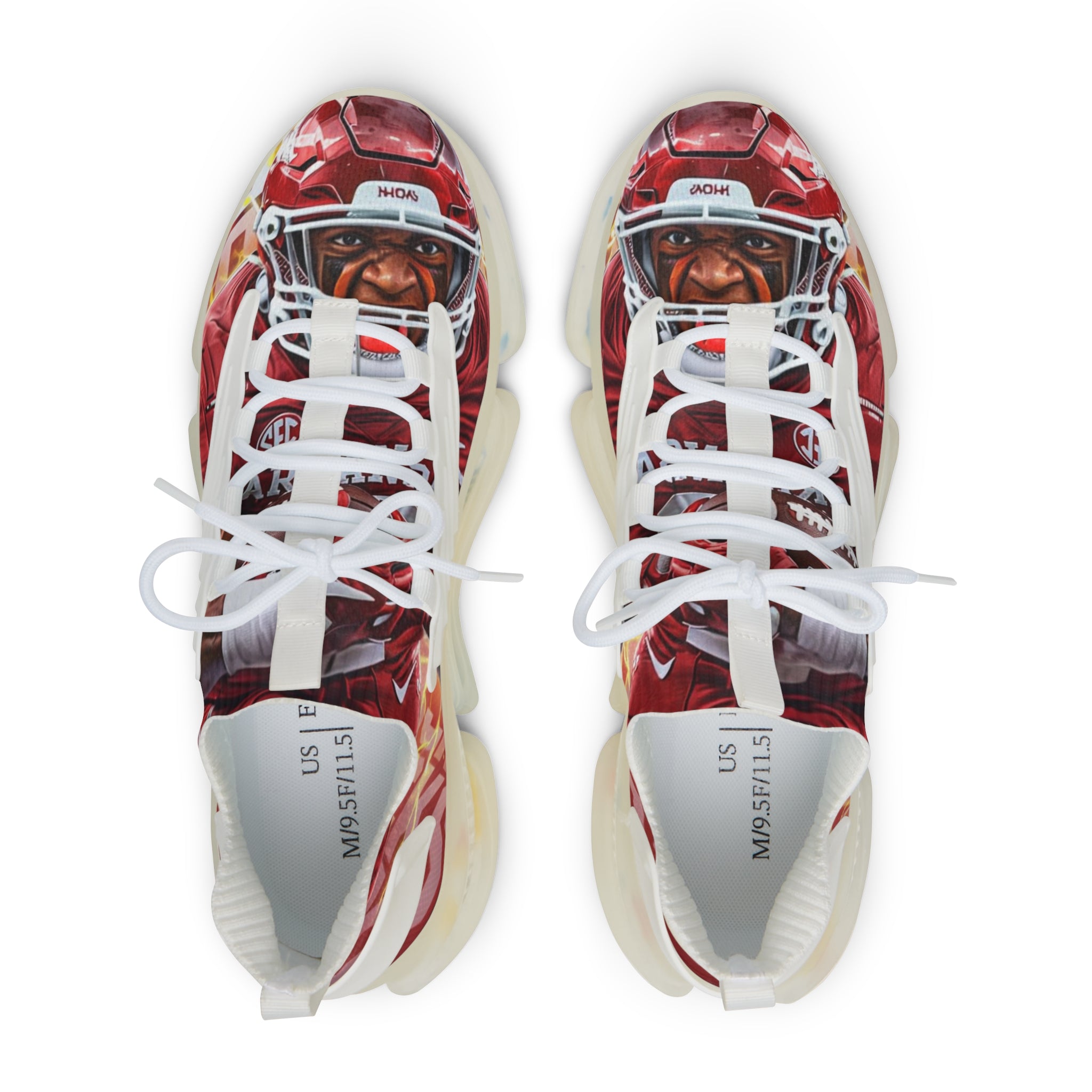 Arkansas Men's Mesh Sneakers