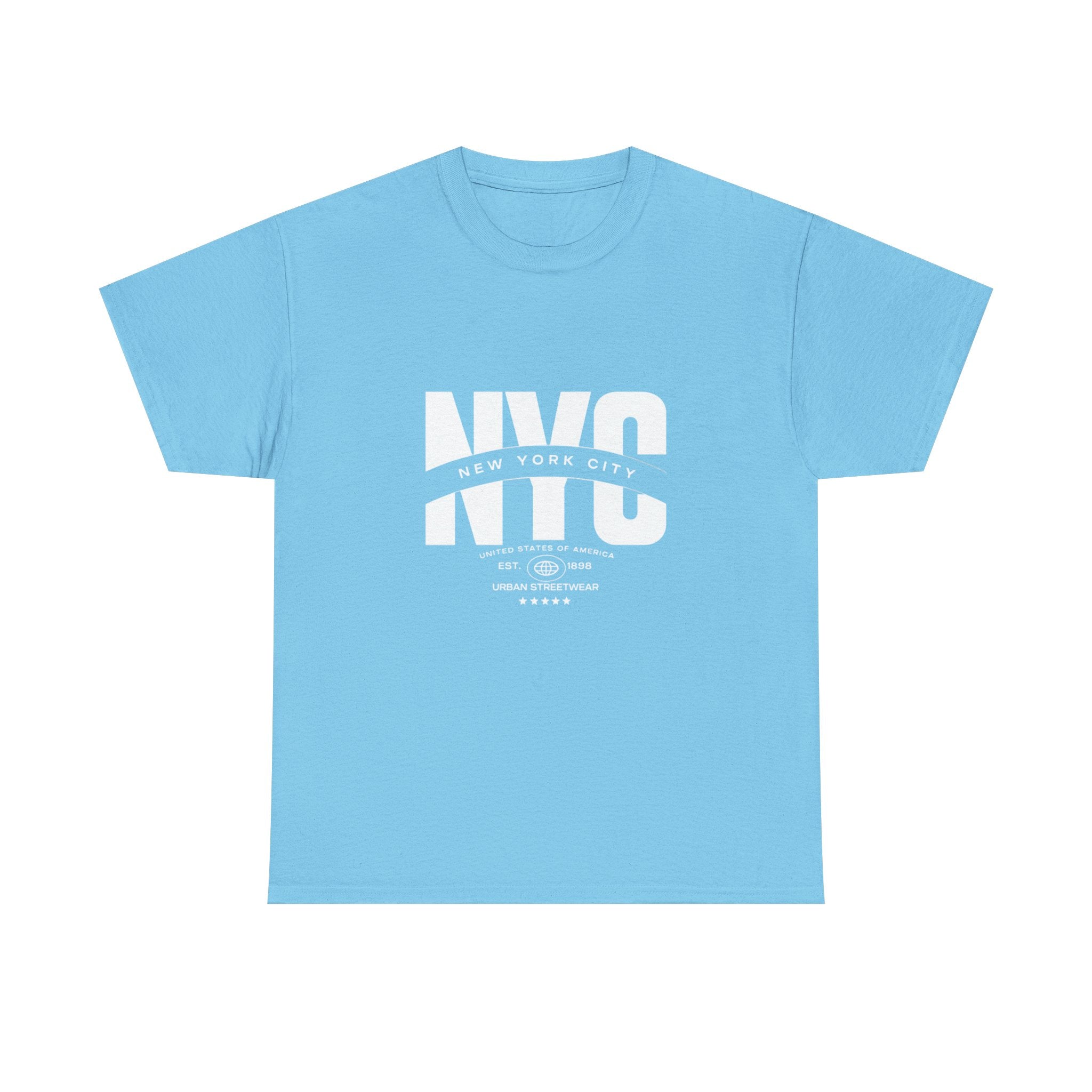 NYC Unisex Heavy Cotton Tee - Urban Streetwear Style