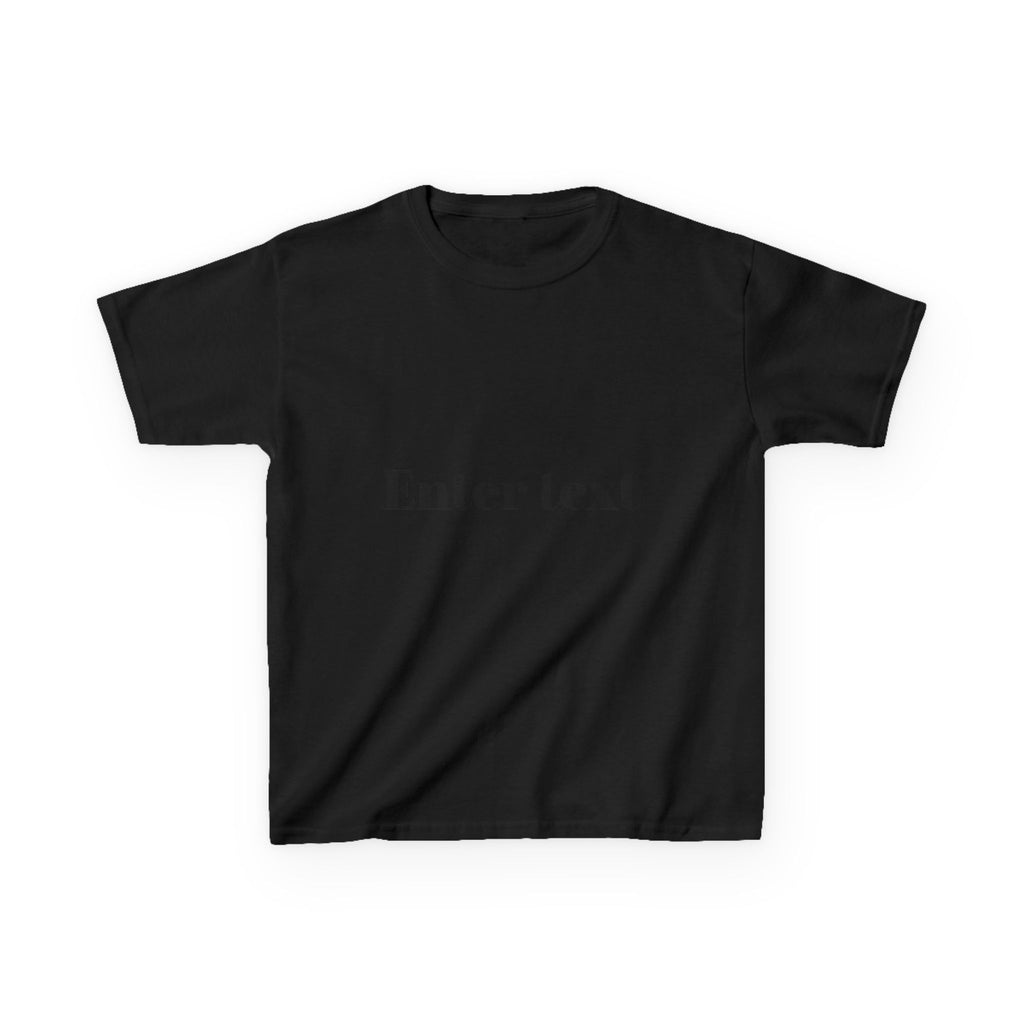 Customizable Kids Heavy Cotton Tee - Perfect for Birthdays and Celebrations