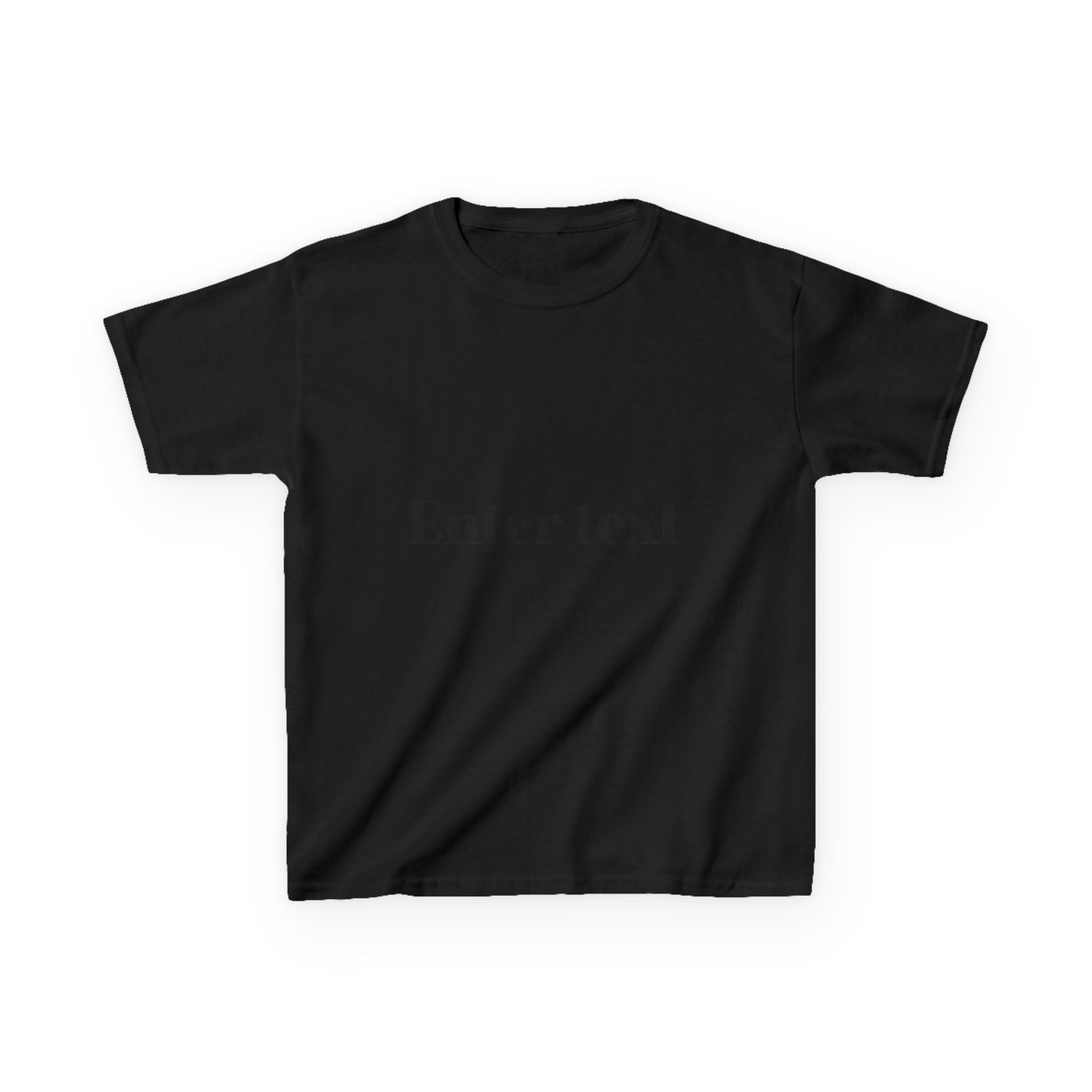 Customizable Kids Heavy Cotton Tee - Perfect for Birthdays and Celebrations