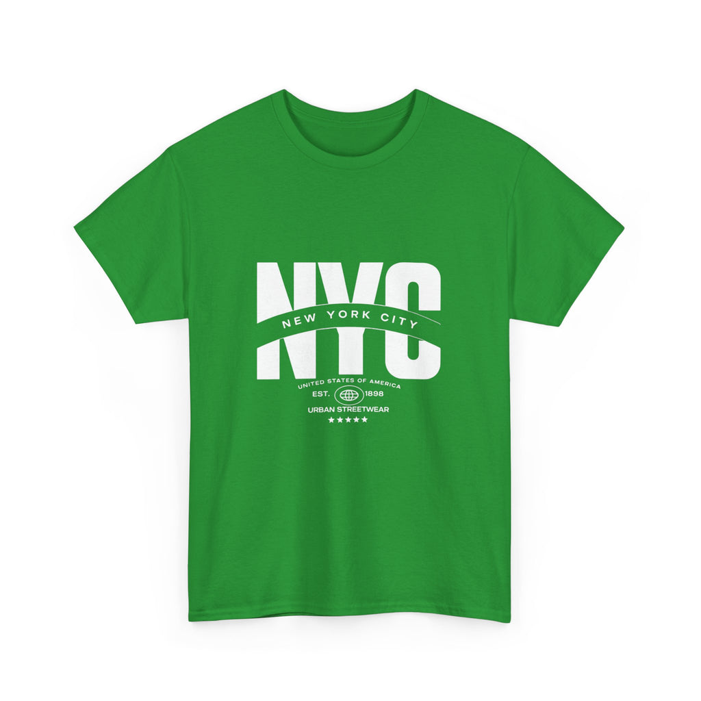 NYC Unisex Heavy Cotton Tee - Urban Streetwear Style