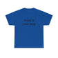Customizable Tee - "Print it your way" Minimal White T-Shirt