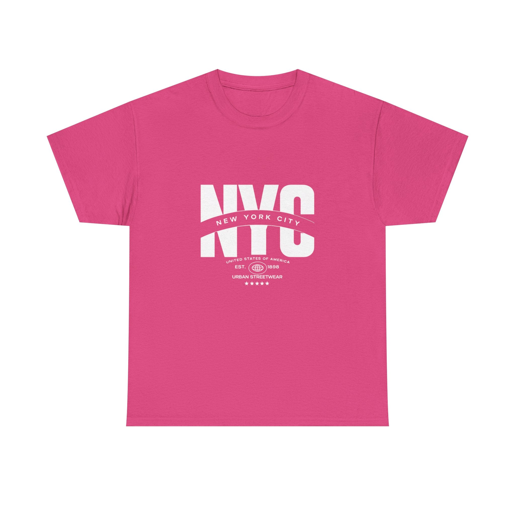 NYC Unisex Heavy Cotton Tee - Urban Streetwear Style