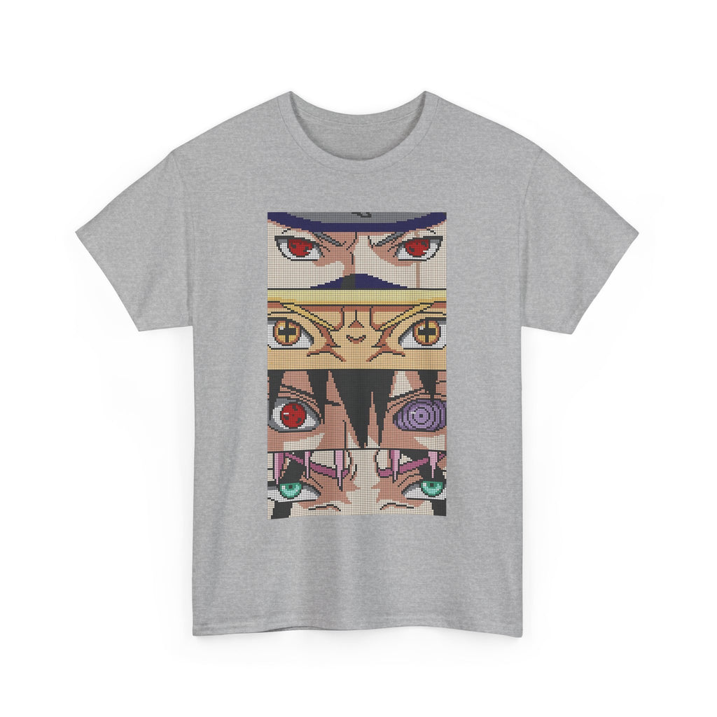 Anime-Inspired Unisex Heavy Cotton Tee - Unique Art Design