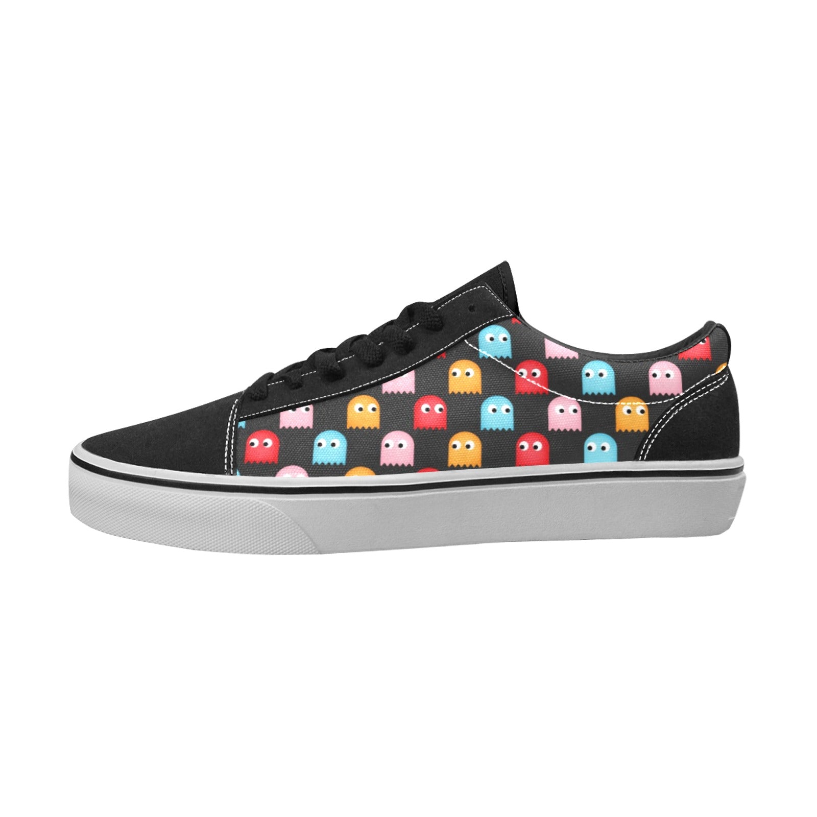 Pac Men's Lace-Up Canvas Shoes (Model E001-2)