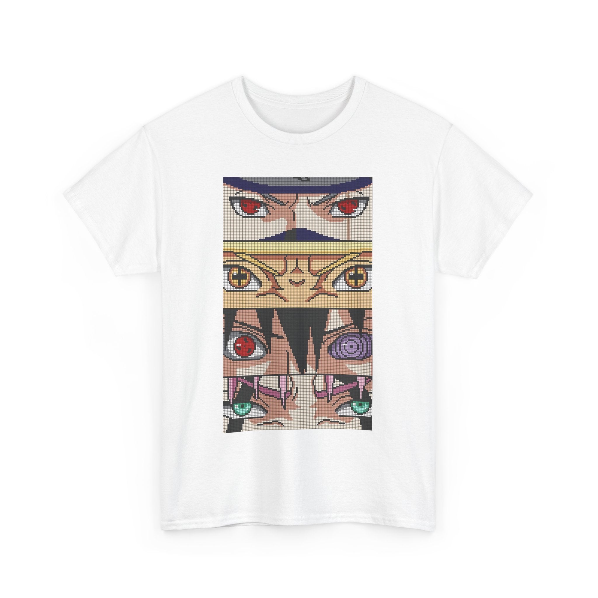 Anime-Inspired Unisex Heavy Cotton Tee - Unique Art Design