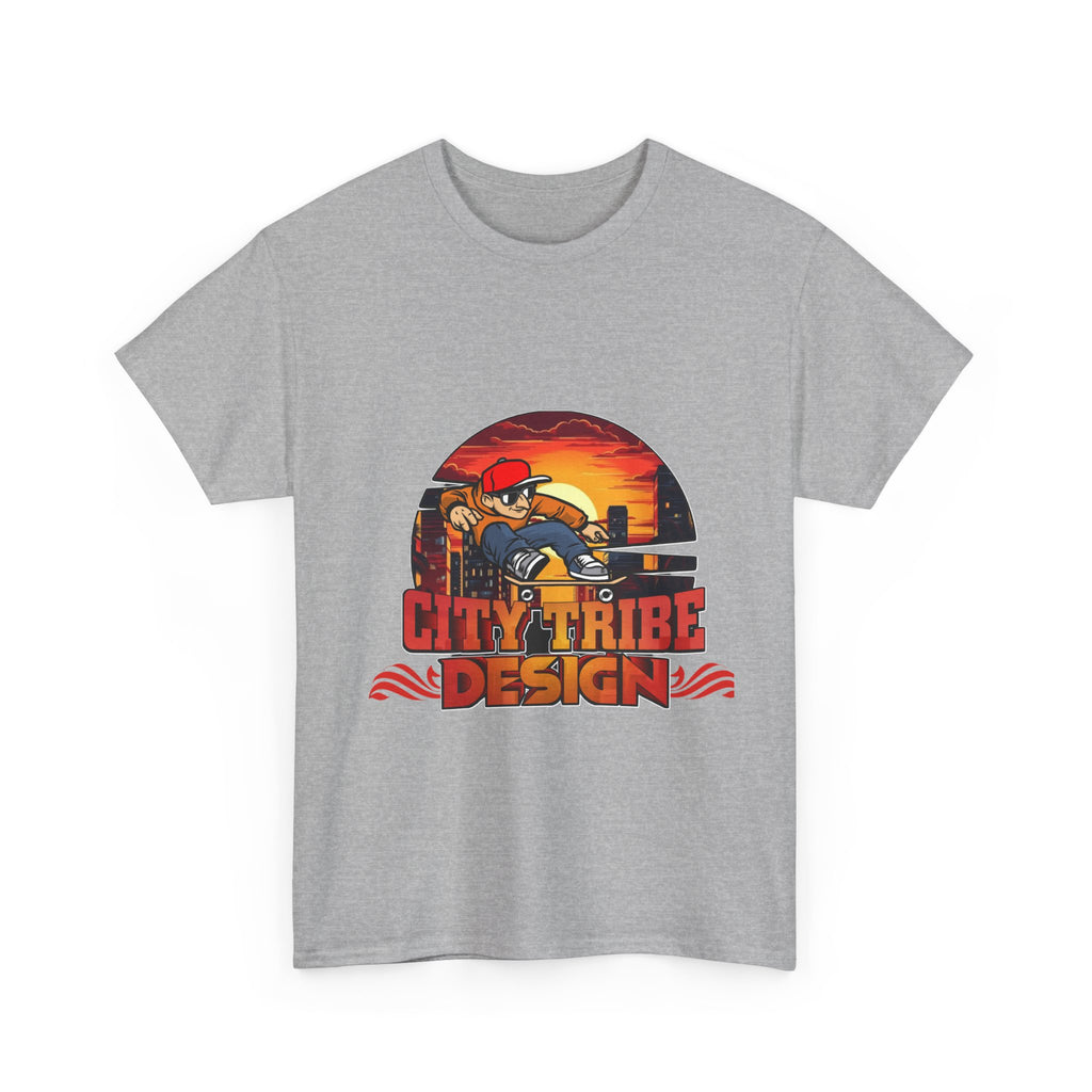 City Tribe Unisex Heavy Cotton Tee - Street Style Graphic T-Shirt
