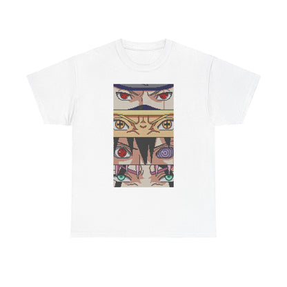 Anime-Inspired Unisex Heavy Cotton Tee - Unique Art Design