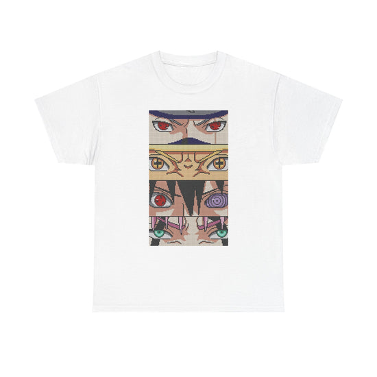 Anime-Inspired Unisex Heavy Cotton Tee - Unique Art Design