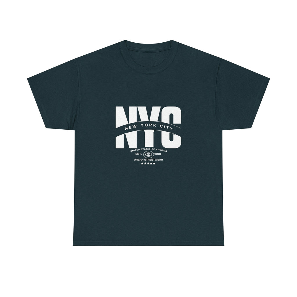 NYC Unisex Heavy Cotton Tee - Urban Streetwear Style