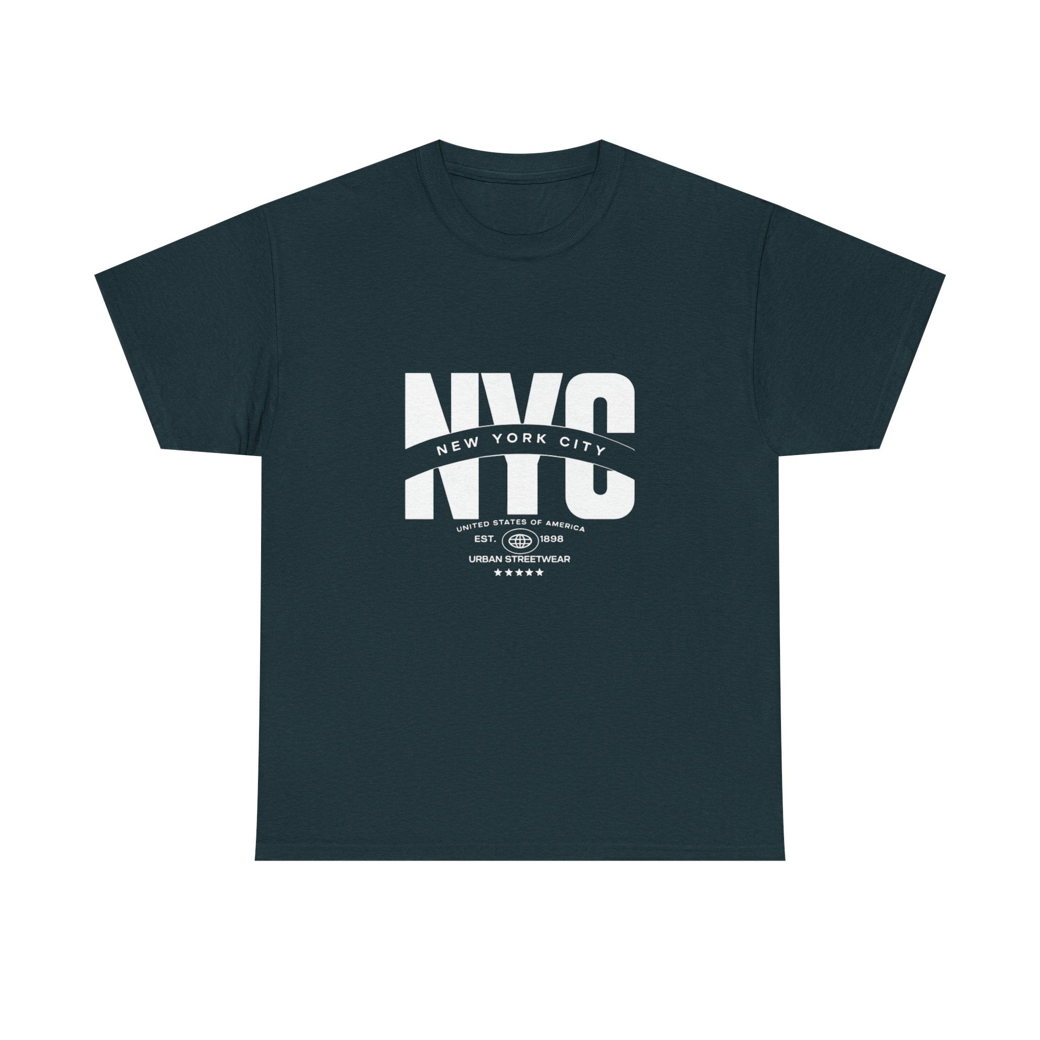 NYC Unisex Heavy Cotton Tee - Urban Streetwear Style