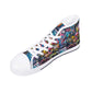 Mens High Top Canvas Shoes - Customized Tongue