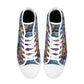 Mens High Top Canvas Shoes - Customized Tongue