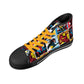 Mens High Top Canvas Shoes - Customized Tongue