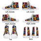 Mens High Top Canvas Shoes - Customized Tongue