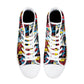 Mens High Top Canvas Shoes - Customized Tongue