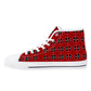 Mens High Top Canvas Shoes - Customized Tongue