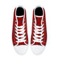 Mens High Top Canvas Shoes - Customized Tongue