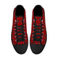 Mens High Top Canvas Shoes - Customized Tongue