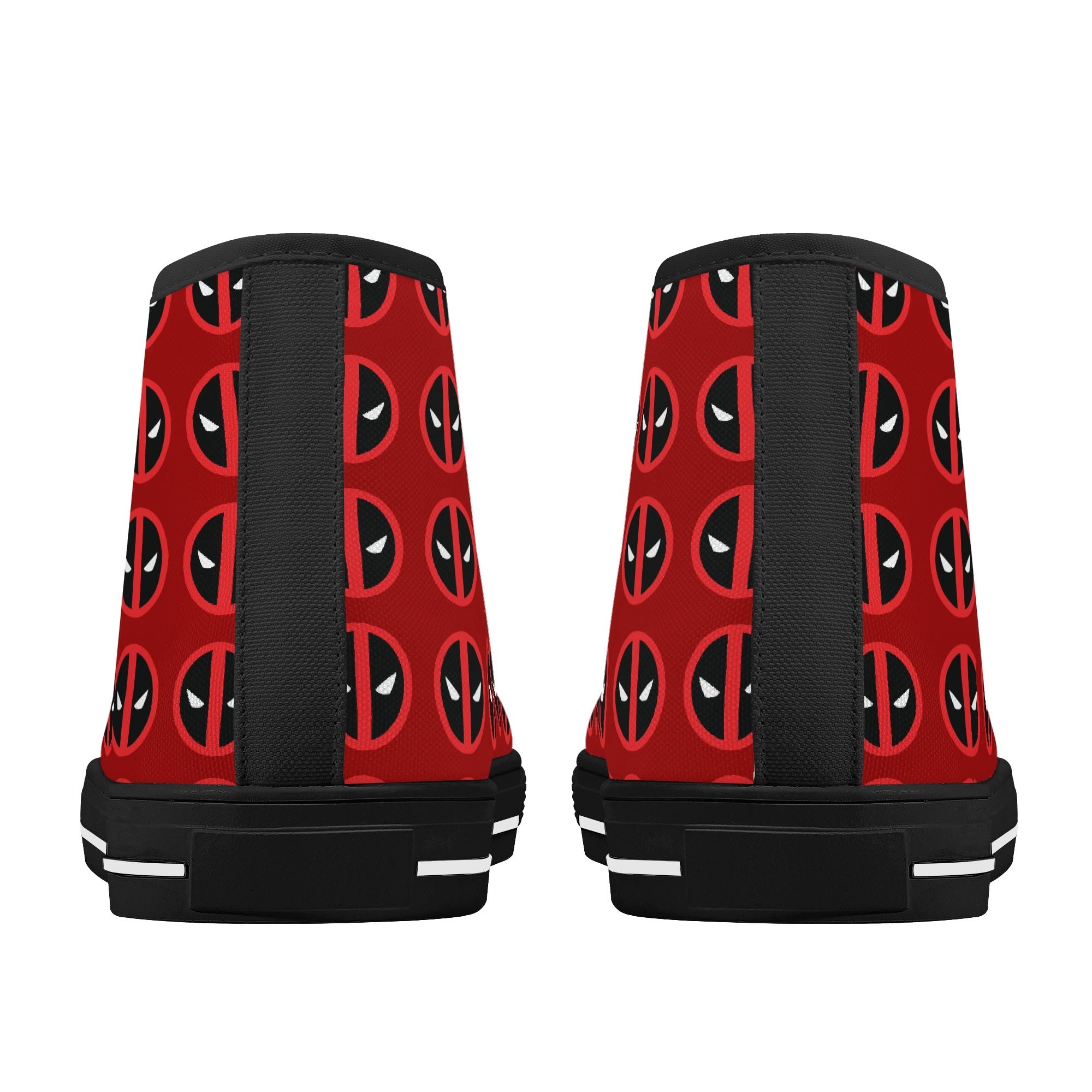 Mens High Top Canvas Shoes - Customized Tongue