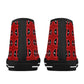 Mens High Top Canvas Shoes - Customized Tongue