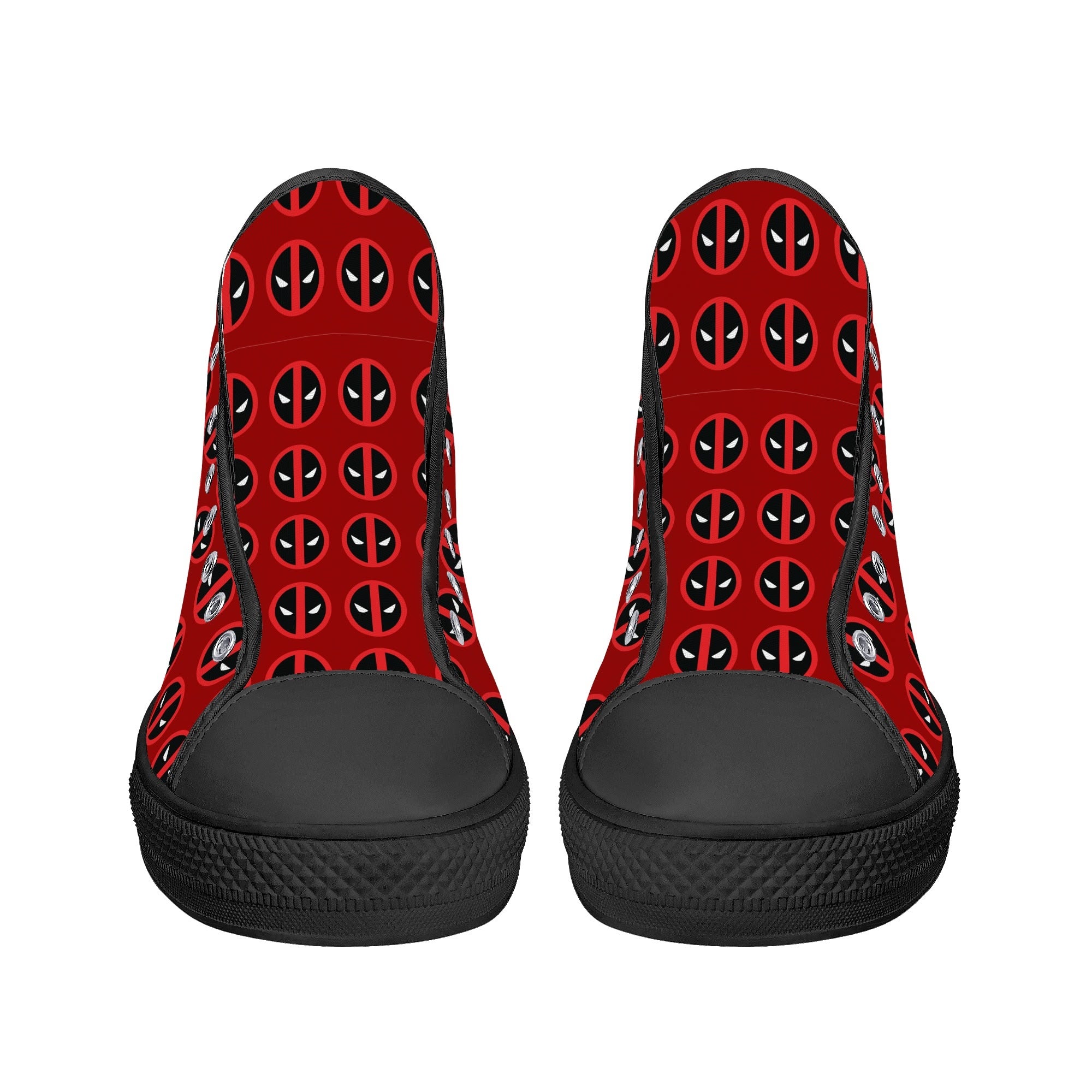 Mens High Top Canvas Shoes - Customized Tongue