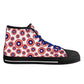 Mens High Top Canvas Shoes - Customized Tongue