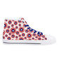 Mens High Top Canvas Shoes - Customized Tongue