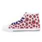 Mens High Top Canvas Shoes - Customized Tongue