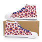 Mens High Top Canvas Shoes - Customized Tongue