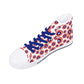 Mens High Top Canvas Shoes - Customized Tongue